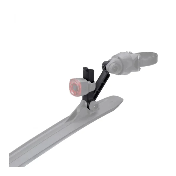 BBB Cycling BBB Montagebrücke Light Bridge 80mm Schwarz - stabile Schutzblech- und Lichtbefestigung