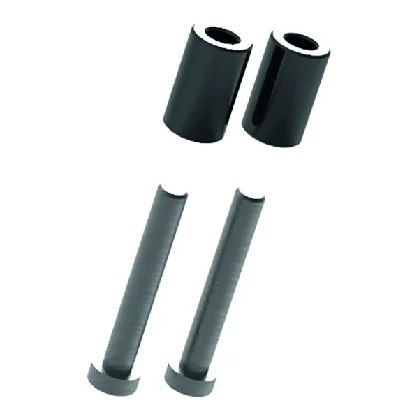 Centurion Unterleghülse 20 mm für Edge Hinterbauständer - Anhängermontage Schwarz