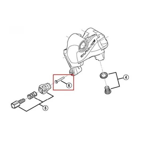 SHIMANO Führungsstift RD-9000 Führungsstift - für Shimano RD-9000 Schaltwerke