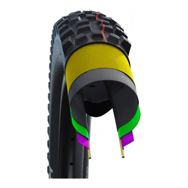 Schwalbe Hans Dampf Evolution 29" Faltreifen ADDIX SOFT Super - Braun