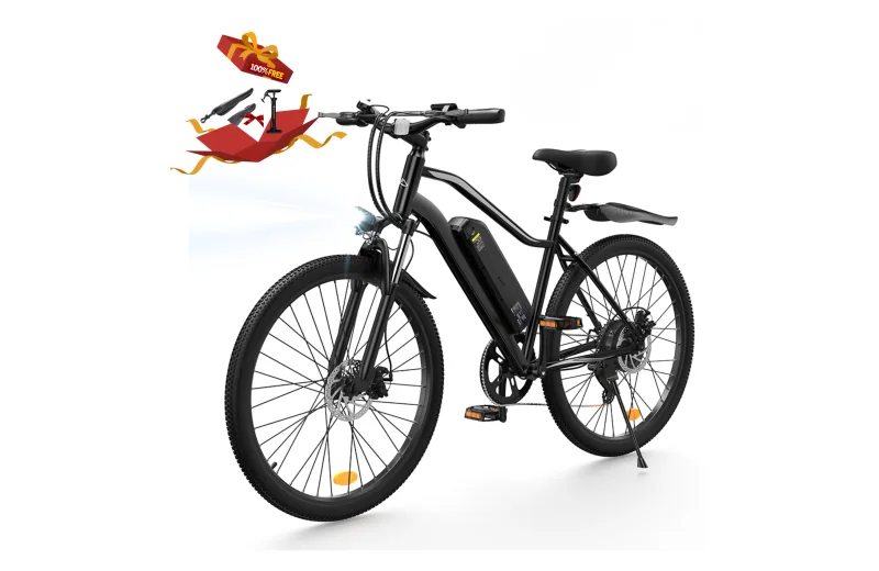 isinwheel EB3 E-Mountainbike 26 Zoll mit 100km Reichweite