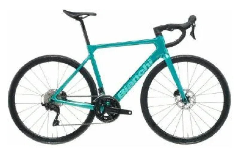 Rennrad Bianchi Sprint Disc 105 Carbon 2026 Metallic Celeste 55
