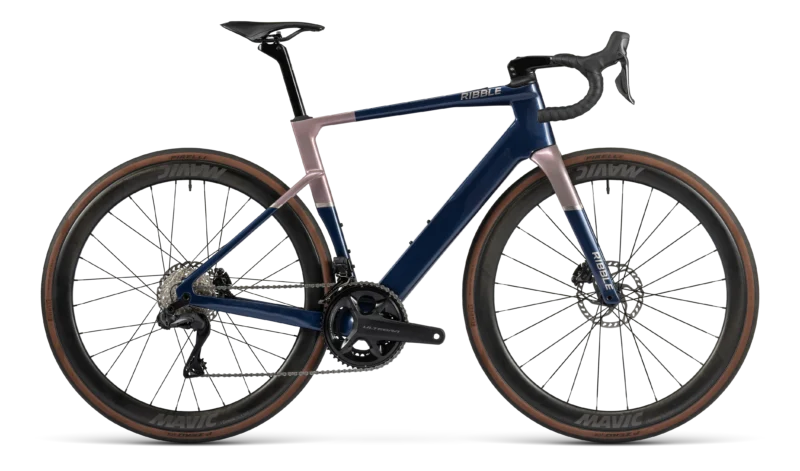 Ribble Allroad SL R e Shimano Ultegra Di2 - Carbon Electric Road Bike - Midnight Blue