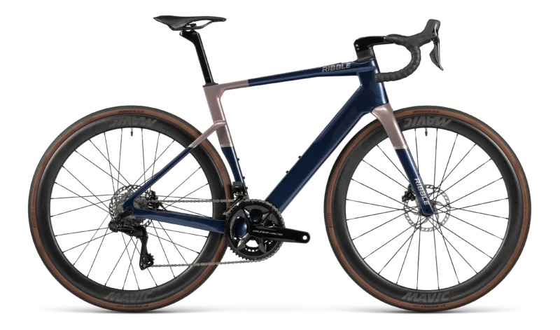 Ribble Allroad SL R e Shimano Dura-Ace Di2 - Carbon Electric Road Bike - Midnight Blue
