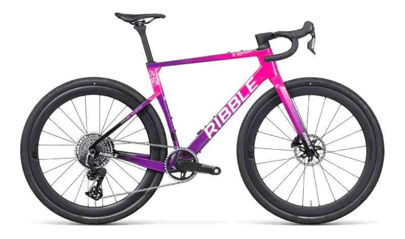 Ribble Ultra-Grit SRAM Force XPLR AXS - Carbon Gravel Bike - Pink Team Edition