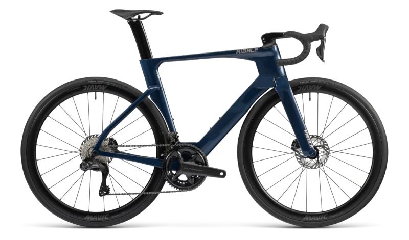 Ribble Ultra-Aero SL Shimano Ultegra Di2 12-Speed - Carbon Aero Road Bike - Midnight Metallic Blue