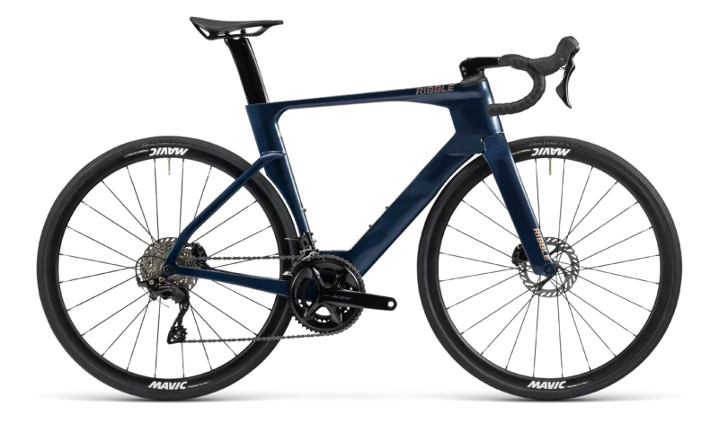 Ribble Ultra-Aero SL Shimano 105 12-Speed - Carbon Aero Road Bike - Midnight Metallic Blue