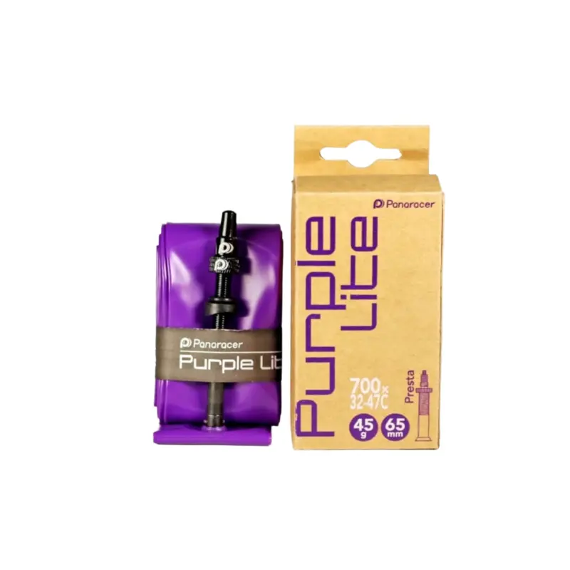Panaracer Purple Lite TPU Inner Tube Gravel 700x32-47mm - 65mm Valve