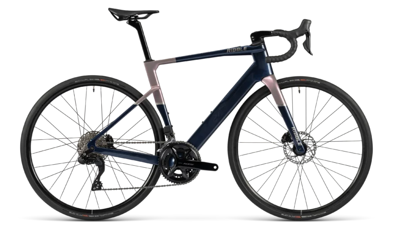 Ribble Allroad SL R e Shimano 105 Di2 - Carbon Electric Road Bike - Midnight Blue