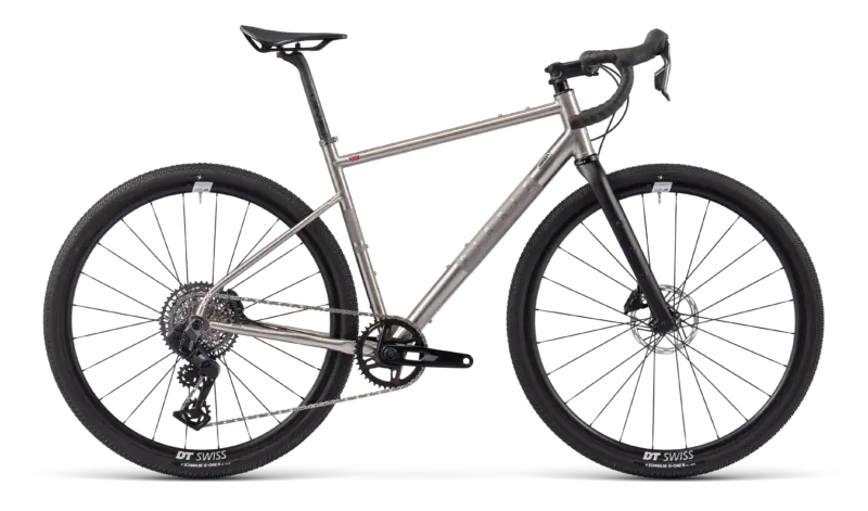 Ribble Gravel Ti SRAM Rival XPLR AXS DT Swiss Wheels - Titanium Gravel Bike