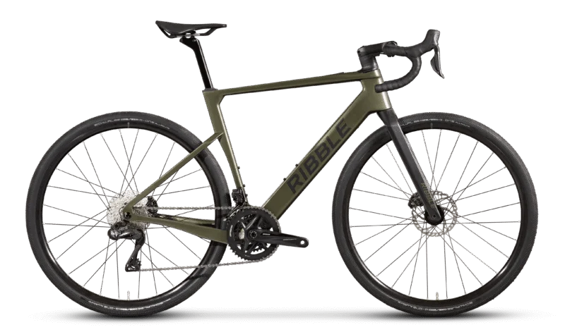 Ribble CGR E Carbon-X Shimano Ultegra Di2 12-Speed - Carbon Electric Multi-Surface Bike - Champagne Green