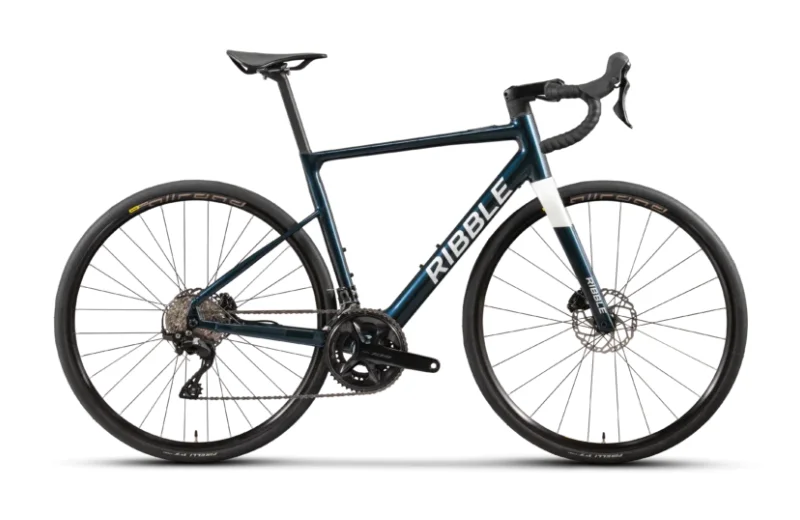 Ribble Allroad E AL Shimano 105 12-Speed - Aluminium Electric Road Bike - Midnight Metallic Blue