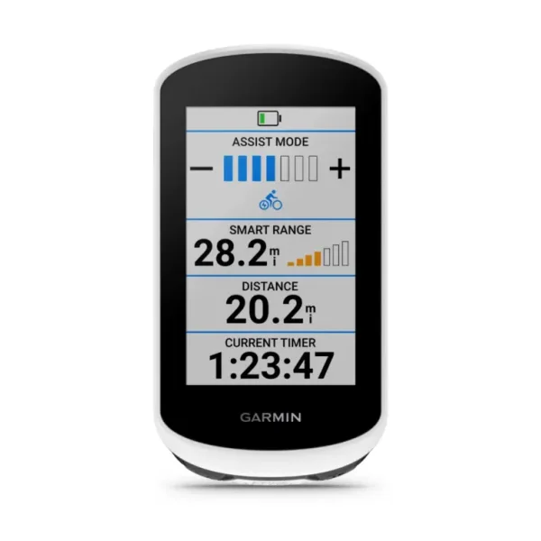Garmin Edge Explore 2 GPS Bike Computer - Large Touchscreen - Navigation - White