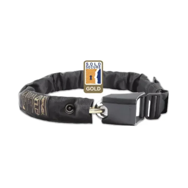 Hiplok GOLD Wearable Chain Bike Lock - Sold Secure Gold - 10mm Hardened Steel