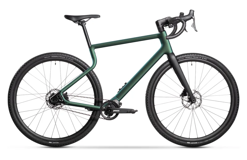 URWAHN WALDWIESEL Gravel Cross E-Bike Opal Grün