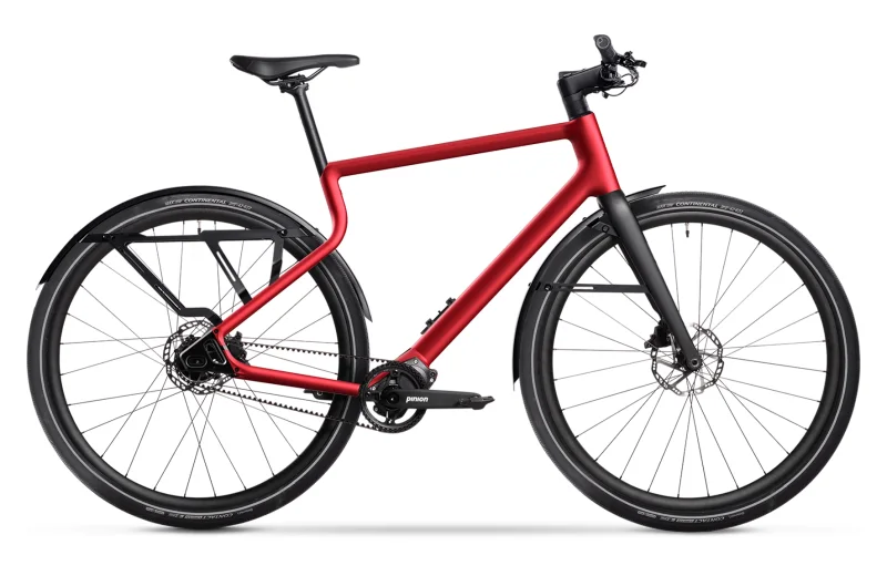 URWAHN STADTFUCHS Urban Tour E-Bike Oxid Rot